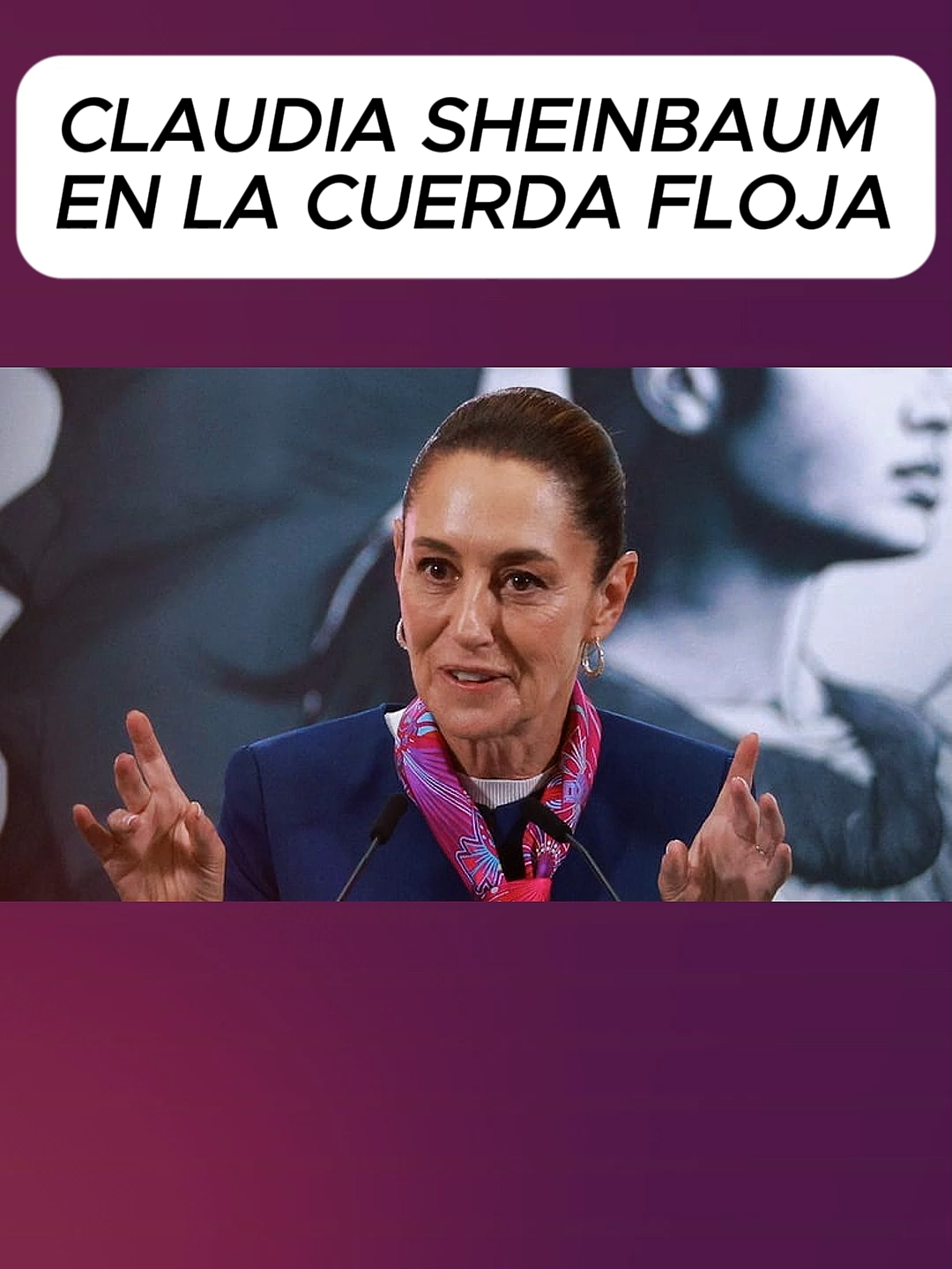 Claudia Sheinbaum enfrenta su mayor prueba: proteger a sus aliados o cortar de raíz los escándalos que amenazan su gobierno. La decisión que tome definirá su futuro… y el de México. #Sheinbaum #PoliticaMexico #NoticiasMexico #4T #ClaudiaSheinbaum #CrisisPolitica #GobiernoMexico #UnidadPolitica #DecisiónFinal #PoliticaMexicana
