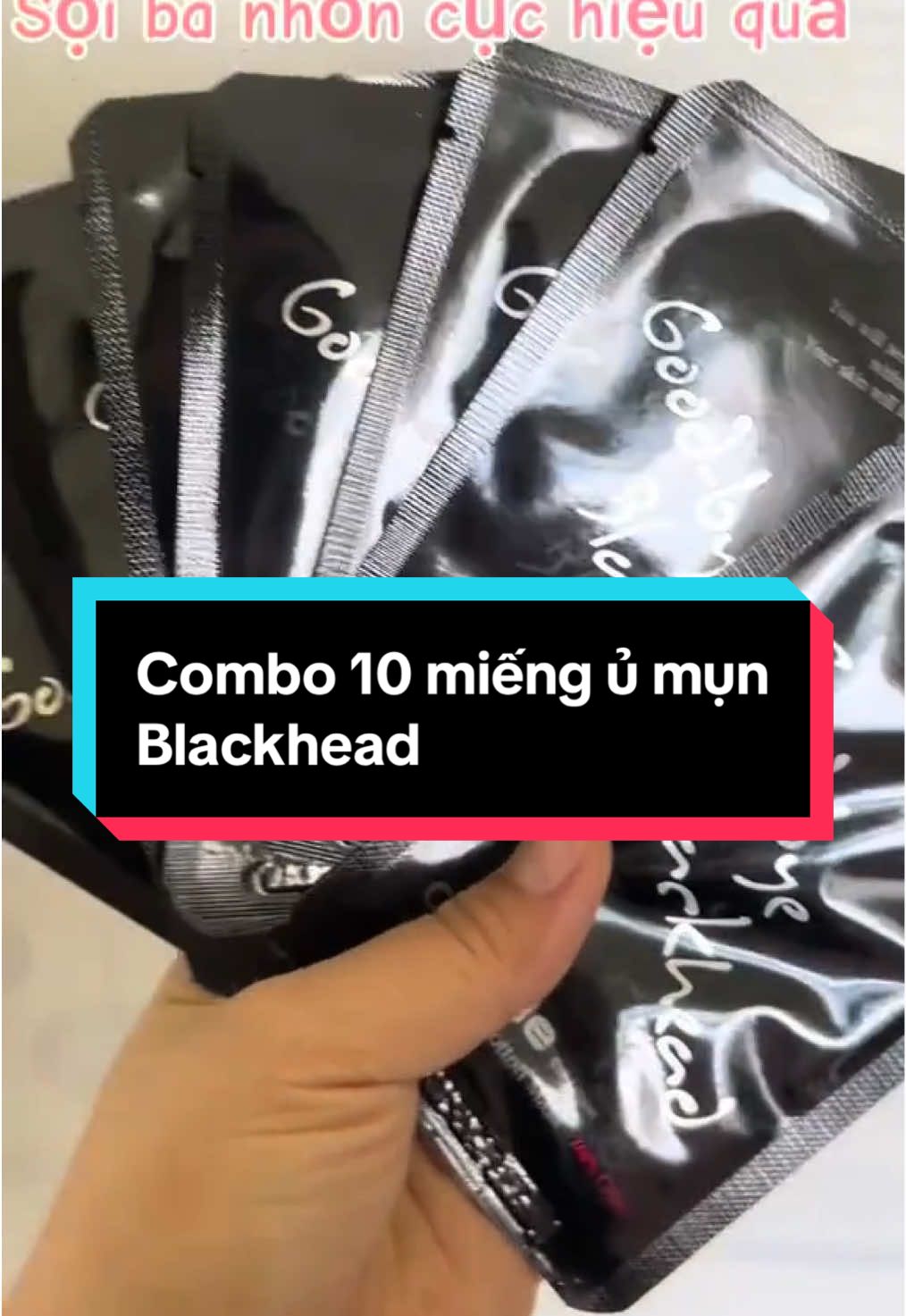 Chị em nào bị mụn đầu đen cả mũi như em thì không cần phải đi lột mụn đâu. Mn mua miếng ủ mụn này về dumgf, e đảm bảo mụn sạch tận gốc cho chị em mình luôn #miengumundauden #antiblackhead #combo10miengumun #xuhuongtiktok 