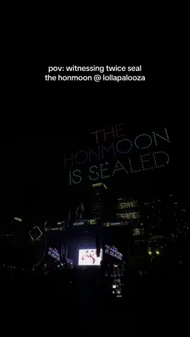 excuse my gremlin ahh voice this was an insane moment @TWICE @Lollapalooza USA #twice #lollapalooza #kpopdemonhunters #honmoon 