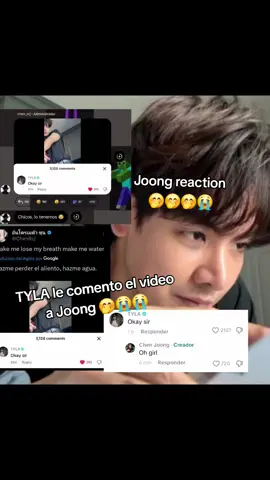 Me imagino q para Joong es la felicidad como para nosotros. cuando ellos nos dan me gusta a una video.  😭#joongdunk #joongarchen #dunknatachai 
