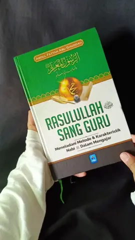 Rekomendasi buku untuk para pendidik, meneladani karakter Nabi sebagai seorang pendidik.  #pendidikan #pendidik #affiliate #bukuislami #bukupendidikan 