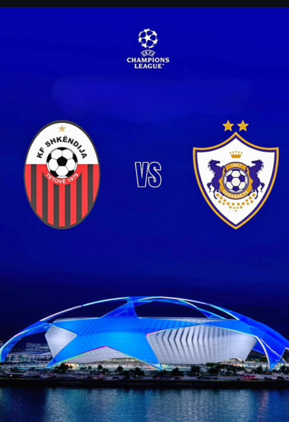 Hesab təxminləriniz?#qarabağ #qarabağfk #championsleague #shkendija #makedonija #tetova #CapCut 