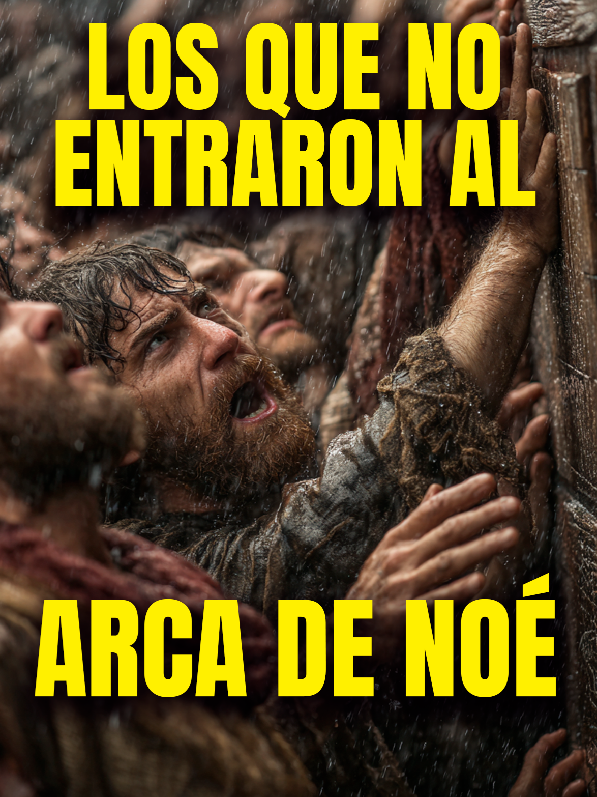 ¿Qué les pasó a los que no entraron al arca...? Gritaron. Lloraron. Pero ya era tarde. El agua no tuvo compasión. Esto es Relatos Ocultos. #arca #Noé #relatosocultos #juiciodivino #misteriosbíblicos #diluvio #historiasreales #biblia #apocalipsis #tiktokmisterios #fyp #parati #Biblia