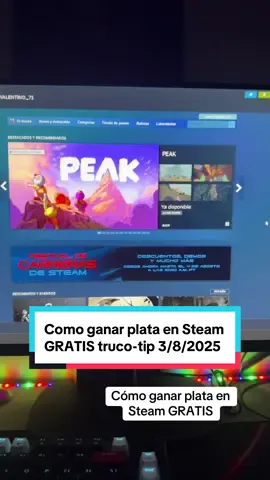 COMO GANAR PLATA GRATIS EN STEAM! Tutorial del truco y tip completo! #plata #money #gratis #free 