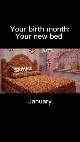 ¿cuál es tu cama segun tu mes de cumpleaños? los de julio💀💀#foryou #ai #Viral #asmrsounds #dormir #bed #money #candy #gold 