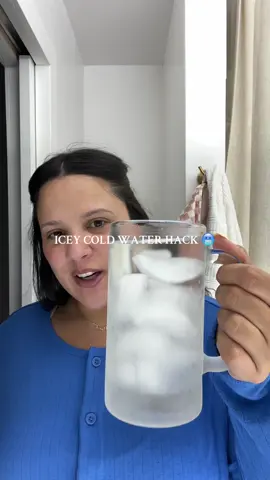 My favorite thing to do when I’m dying of thirst 🥶