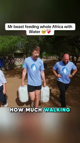 Mr beast feeding whole Africa with water 🥹❤️‍🩹. #fyp #mrbeast #teamwater #hopecore 