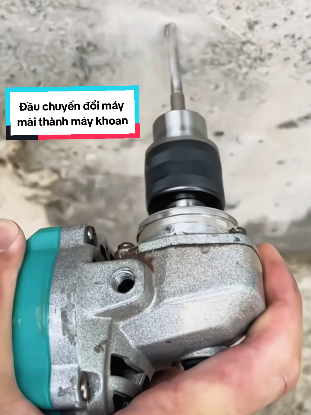 Đầu chuyển đổi máy mài góc loại 100 thành máy khoan cầm tay, dùng cái này trong một số trường hợp sẽ rất tiện lợi luôn, bác nào cần thì có thể tham khảo mua về dùng nhé, cảm ơn các bác #maymai #fy #maymaigoc#xuhuong #chuyendoimaymaithanhmaykhoan #maykhoan #chuyendoimaykhoan