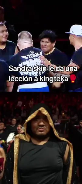 Sandra skin le da una lección a kingteka🥊 #sandraskins #kingteka #smash #elzein #lanochedorada #peru🇵🇪 #peruanosenelmundo #fyp 
