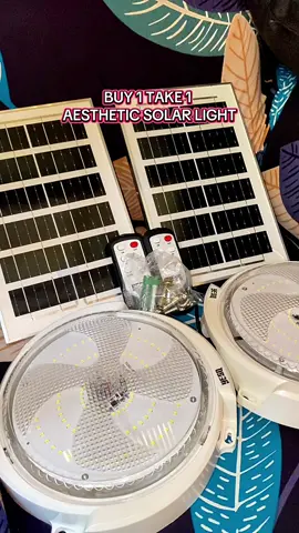 BUY 1 TAKE 1 INDOOR SOLAR LIGHT😍#solarlights #solarsystem #solarlight #fyp 