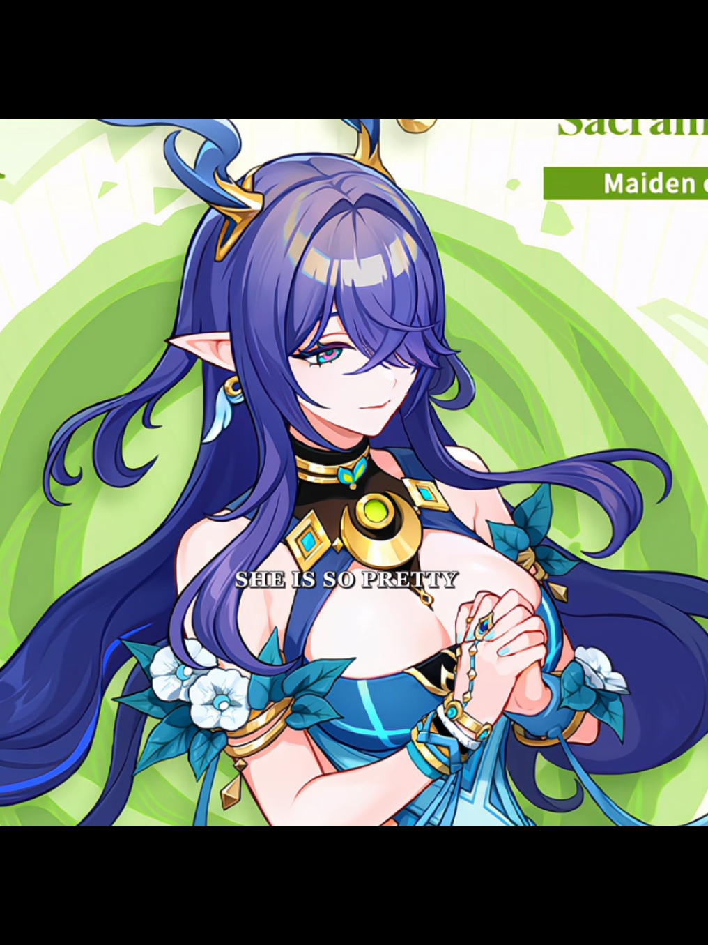 She is so beautiful #lauma #genshin  #nodkrai 