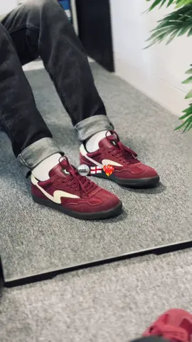 sepatu casual raingle red maroon #rekomendasi #sepatusneakers #lokalbrand #sepatucasual 