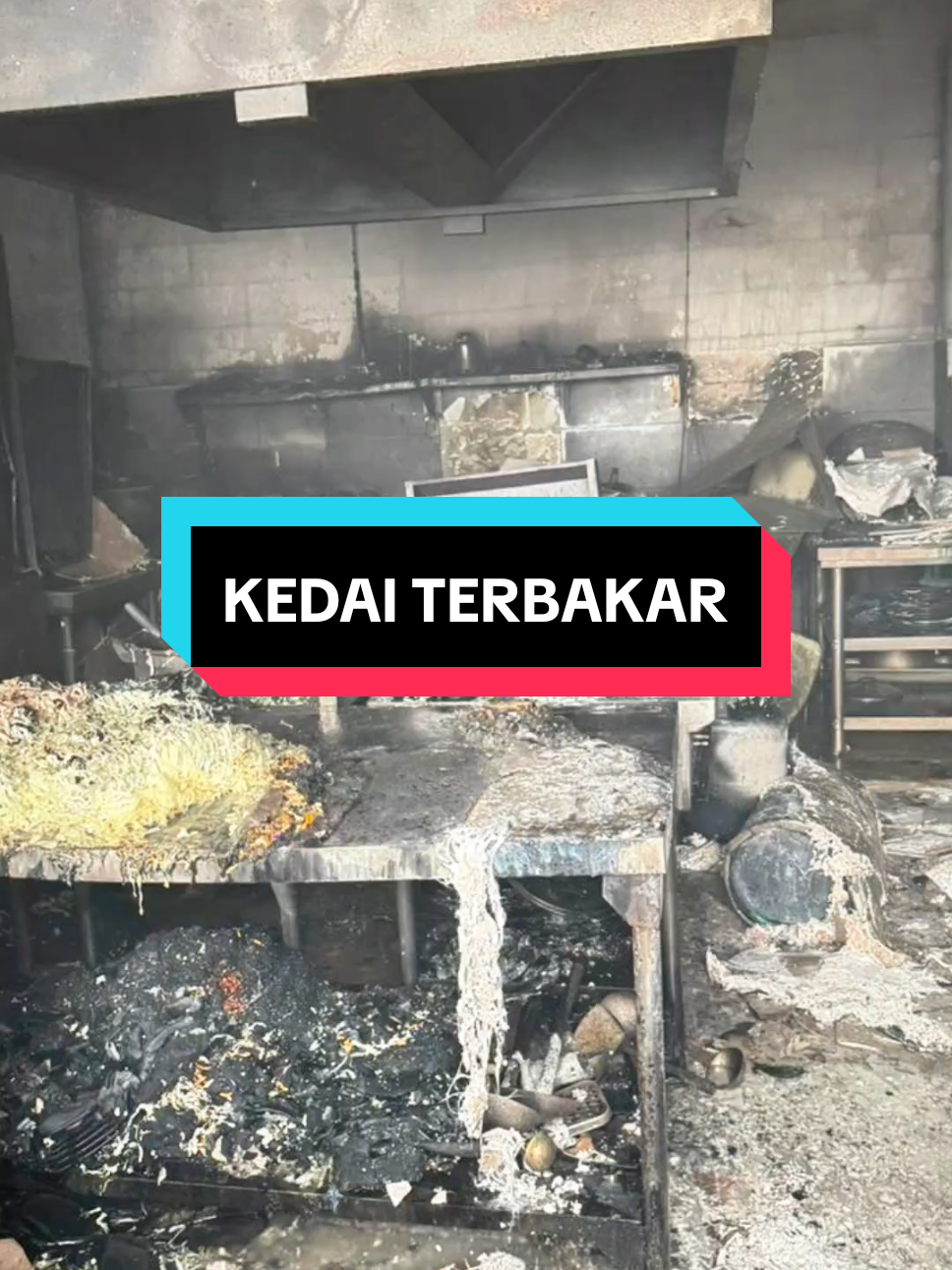 Dukacita @samuraiyakiniku Bangi terbakar🥲