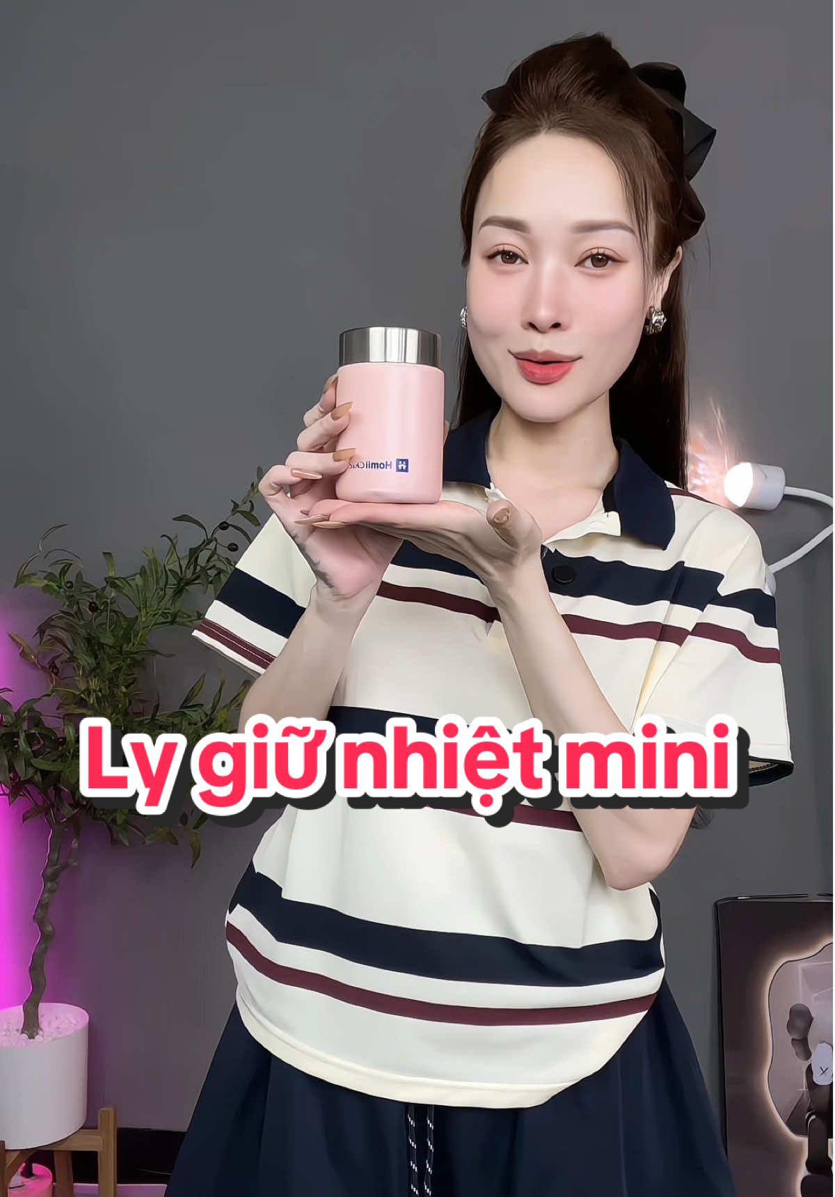 Ly giữ nhiệt mini cưng dã man🎀#lygiunhiet #lygiunhietmini 