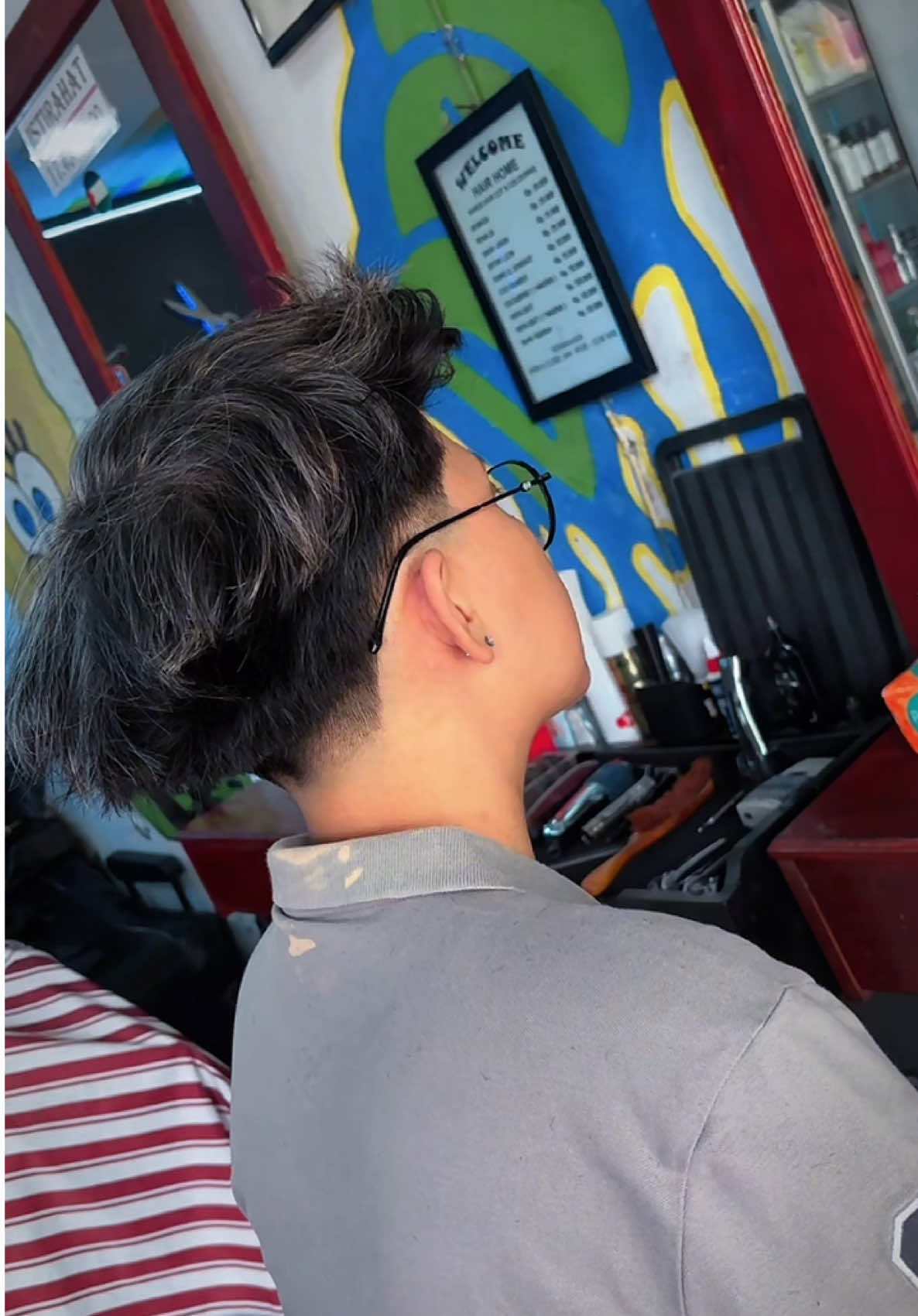 Buat Styling Rambut Harga Kantong Pelajar Cuma 20 Ribuan Aja #powercashstylingrambut 