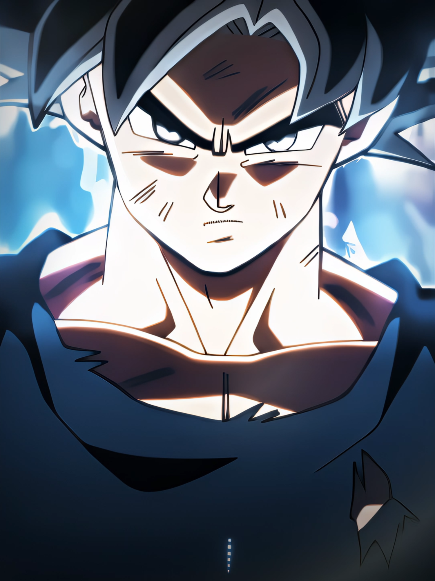 The goat joins the trend! 🔥 #goku #ultrainstinct #dragonballsuper #anime #animeedit #daasq #extaslix_squad #yzu_squad #nameless_sq