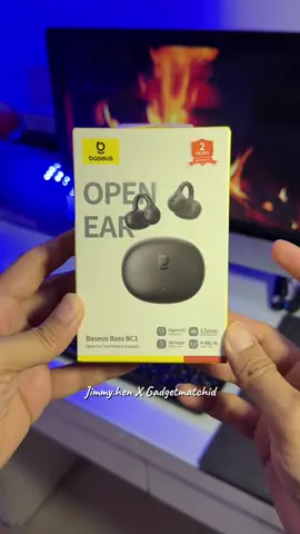 ✨ Unboxing time ✨ #BaseusBassBc1 #Baseus #twsopenear #earclip #Running 