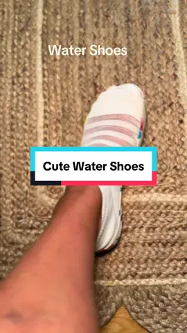 These are the cutest water shoes, fast trying the water drains out of them easy and they’re so stylish.#watershoes #unisexwatershoes #tiktokshopcreatorpicks #tiktokshopbacktoschool 