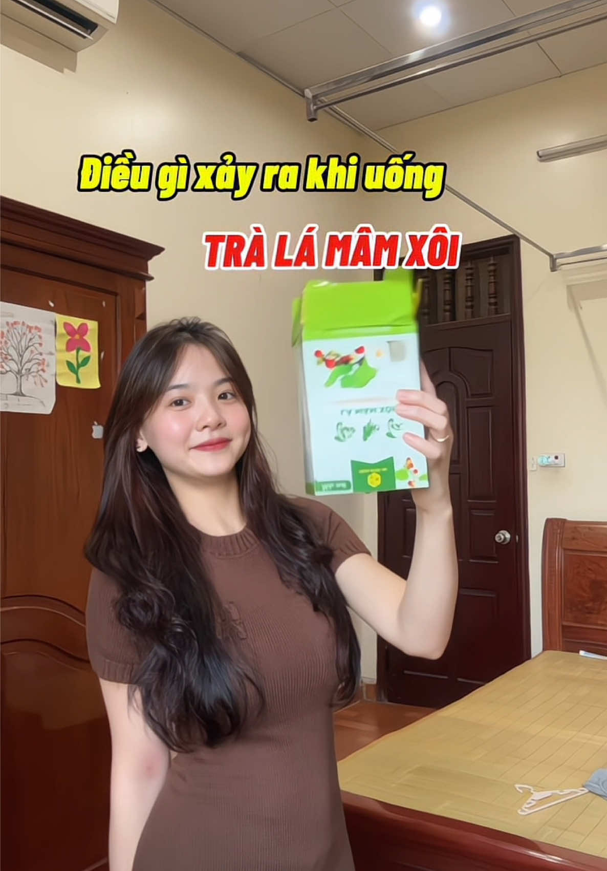 Lá vừa dễ uống thơm ngon lại tốt cho ce phụ nữ chúng mình #kenhmebau🤰 #phunu #tralamamxoi #changday2024 