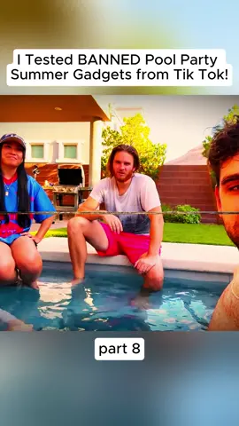 I Tested BANNED Pool Party Summer Gadgets from Tik Tok!