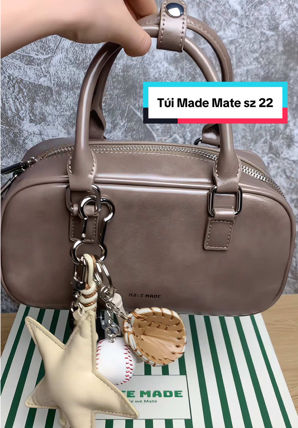 “Luna - Hình chữ nhật dáng ngắn” sz 22 - MADE MATE 👜🎉#unboxing #mademate#tuixach #xuhuong #xuhuongtiktok 
