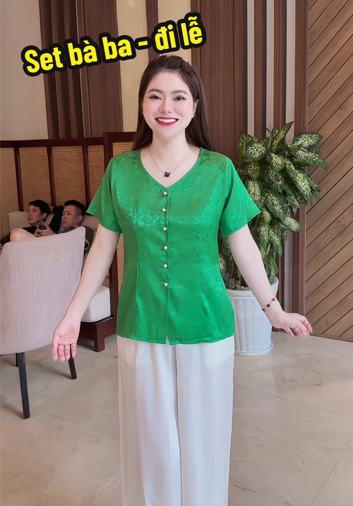 Set đồ bà ba nữ đủ màu #thanhhangchiase #dodilechua #aobabadep 