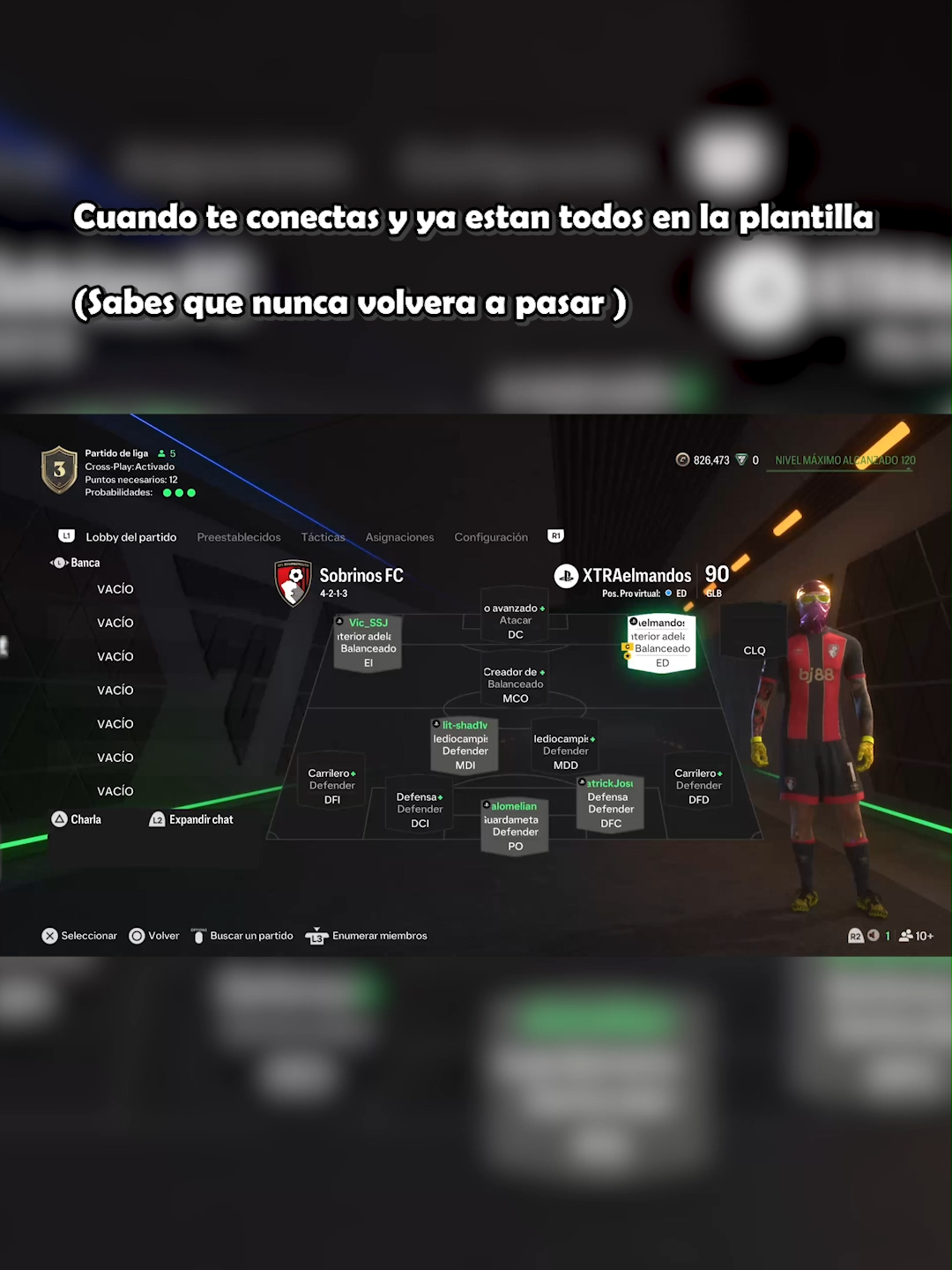 Momentos que sabes que no pasan 2 veces  #clubespro #proclubes #nochedeclubes #playoffs #eafc #fifa #clubes #fc25 #humor #juve3dstudio #foryou