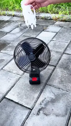 8inch Portable Cordless Fan 998V Outdoor Desktop Cooling Fans  Multi-purpose High Power Electric Fan Usb Mobile Fans #fyp #foryou #TikTokShop #goodthing 