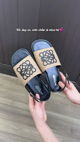 Đôi sandal này đi chơi đi biển thì xinh lắm nha 💕💕 #review #giaydepnu #giaydepxinh #depsandal 