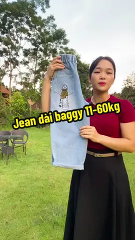 Quần jean dài baggy 11-60kg #thoitrangtreem #quanjean #quanjeanbetrai #xuhuong #hottren 