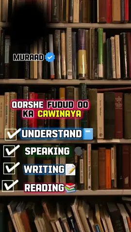 Qorshe fudud oo ka cawinaya barashada Englishta #somalitiktok #fyp #videoviralitiktok #english #capcutedit 