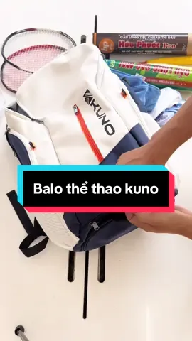 Như 1 tủ đồ mini, đi chơi thể thao hay đeo đi du lịch, đi học đều được nhé ae #balothethaokuno #balothethaochongnuoc #balocaulong #balopickleball 