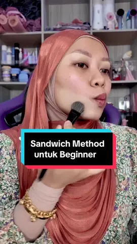 Teknik #sandwichmethod yang betul untuk beginner ✨  #seamakeupmy #settingspray #prep #makeup #makeuptutorial #makeuptips #makeuphacks 