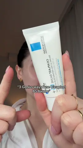 3 genius ways I use @La Roche-Posay e this is why it’s the #1 multipurpose product in my skincare kit! Ad #cicaplast #skincare #larocheposay