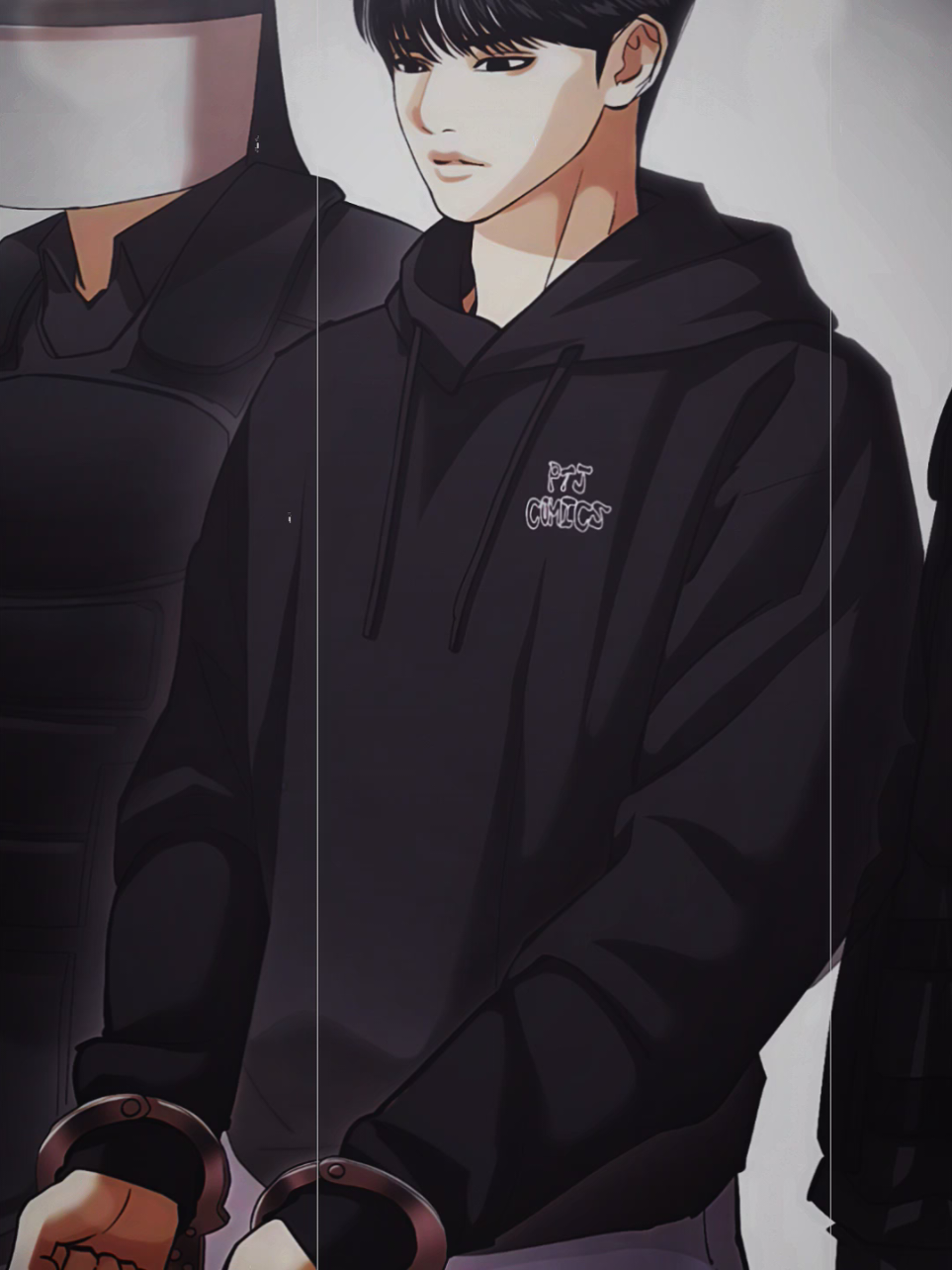 ditendang messi langsung glow up cuy 🤟🏻🗿 #fyp #trend #lookism #parkhyungseok 