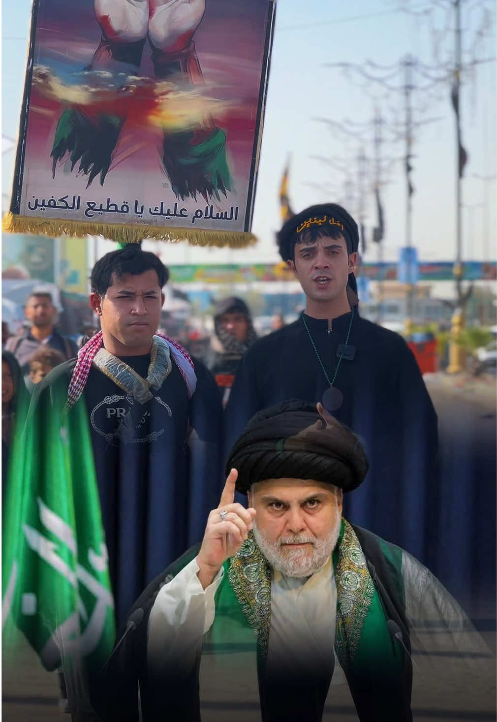 نشالله يوصل السماحه السيد 🤍#حسوني_السيد، 