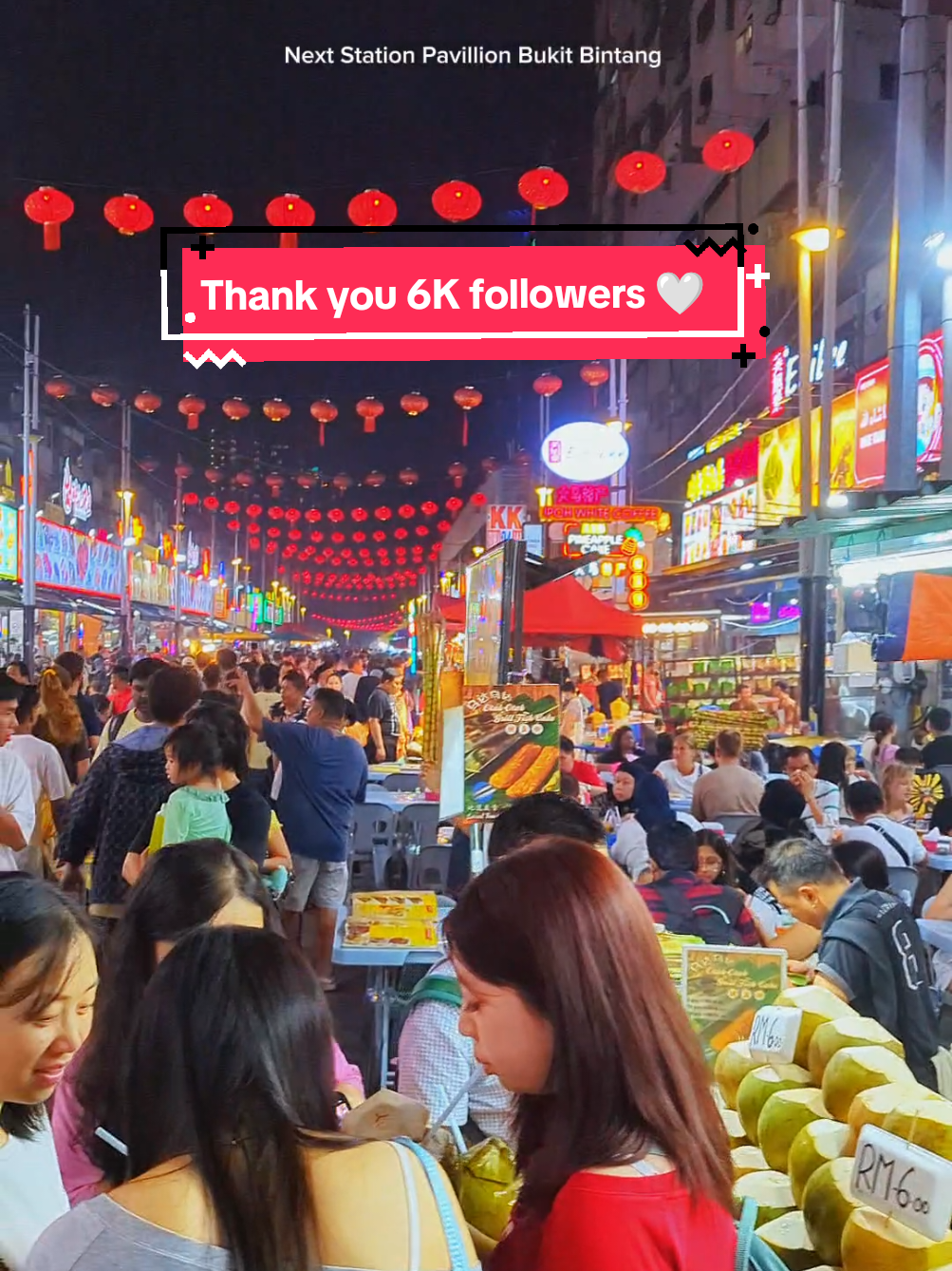 I just hit 6K followers. Thank you everyone 😊❤️🙏 Pavillion Bukit Bintang #kualalumpur #nightlife #malaysia 