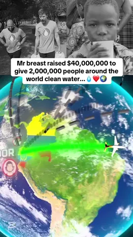 Mr beast gives 2m people clean water ❤️ #mrbeast #teamwater #goviral #clips #mrbeastphilanthropy #youtubeclips #foryoupage #charity 