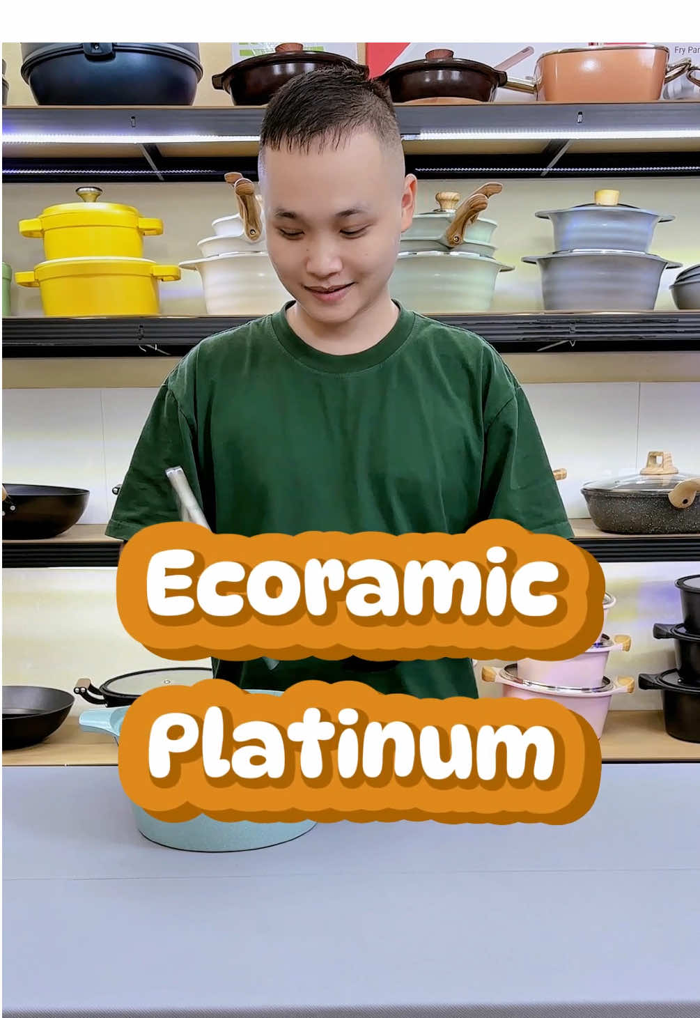 Bộ Platinum Ecoramic cao cấp #combonoichao #noichongdinh #chaochongdinh #ecoramic #noiecoramic 