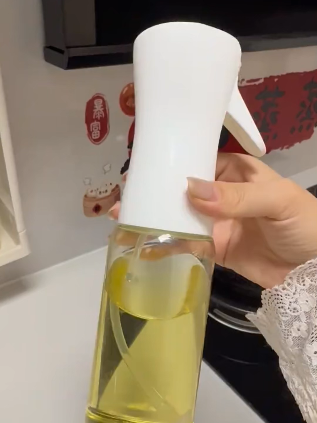 Redchef White oil spray bottle#tiktok #fyp #fashion