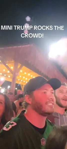 Mini Trump is Making Rock & Roll Great Again! #Minitrump #trump #viral #wildwood #beach #legend #Markymark #2024tour #worldwide #littlepeopledoingbigthings