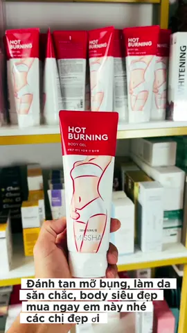 Gel Tan Mỡ Bụng Missha Hot Burning 200ml Hàn Quốc#geltanmobung#kemtanmobung#sanchacda#xuhuongtiktok#missha#viral#viralvideo#viraltiktok 