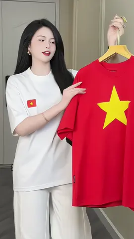 Áo thun cờ đỏ sao vàng Việt Nam#aothuncodo #trending 