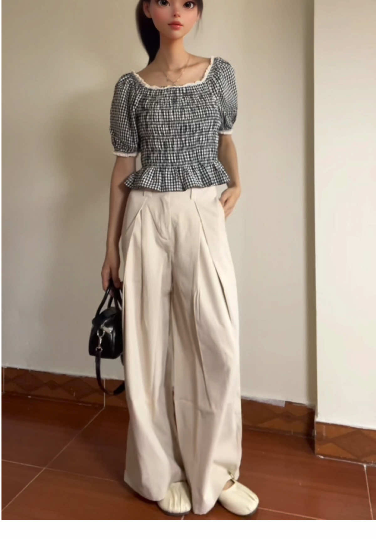 Quần kaki ống rộng #xuhuongtiktok #review #outfits #viralvideo #quankaki 