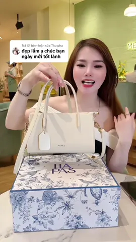 Trả lời @Thu pha túi cao cấp HAPAS sang xịn mịn. Mua xứng đáng đồng tiền ạ🤩🥰#lisacaoreview #xuhuongtiktok #xuhuong #túi #tuixach #luxurybag #hapasvn 