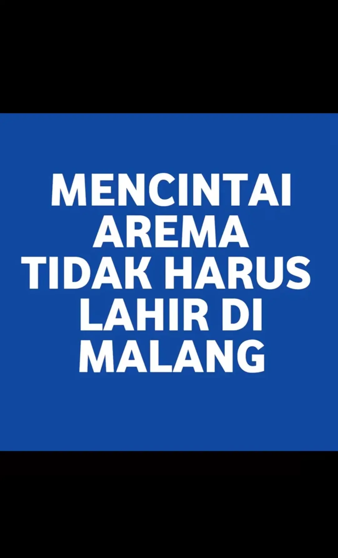 dari Lumajang untuk AREMA 😎😎😎💙💙💙 #aremanialumajangraya #arekmalang #arema #lumajang  #terlanjur_edan 