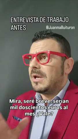 Entrevista de trabajo, antes y ahora...  #memecut #meme #memestiktok #memesdaily #risas😂😂😂 #risastiktok #risa #risas #humor #reelsviral #reelsvideo #reels__tiktok #reelsinstagram #reels #reel #chiste #chistes ##trabajo ##trabajoduro #trabajos #entrevista #laboral #work #worklife #workfromhome #workoutmotivation #working #workhard 