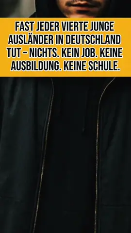 Fast jeder vierte junge Ausländer in Deutschland tut – nichts. Kein Job. Keine Ausbildung. Keine Schule. #deutschlandnews #CapCut #nachrichten #politik #fyp #deutschland 