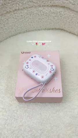 pink mini powerbank 💕 #powerbank #powerbankmini #powerbankmurah #powerbankfastcharging #fastchargingpowerbank 