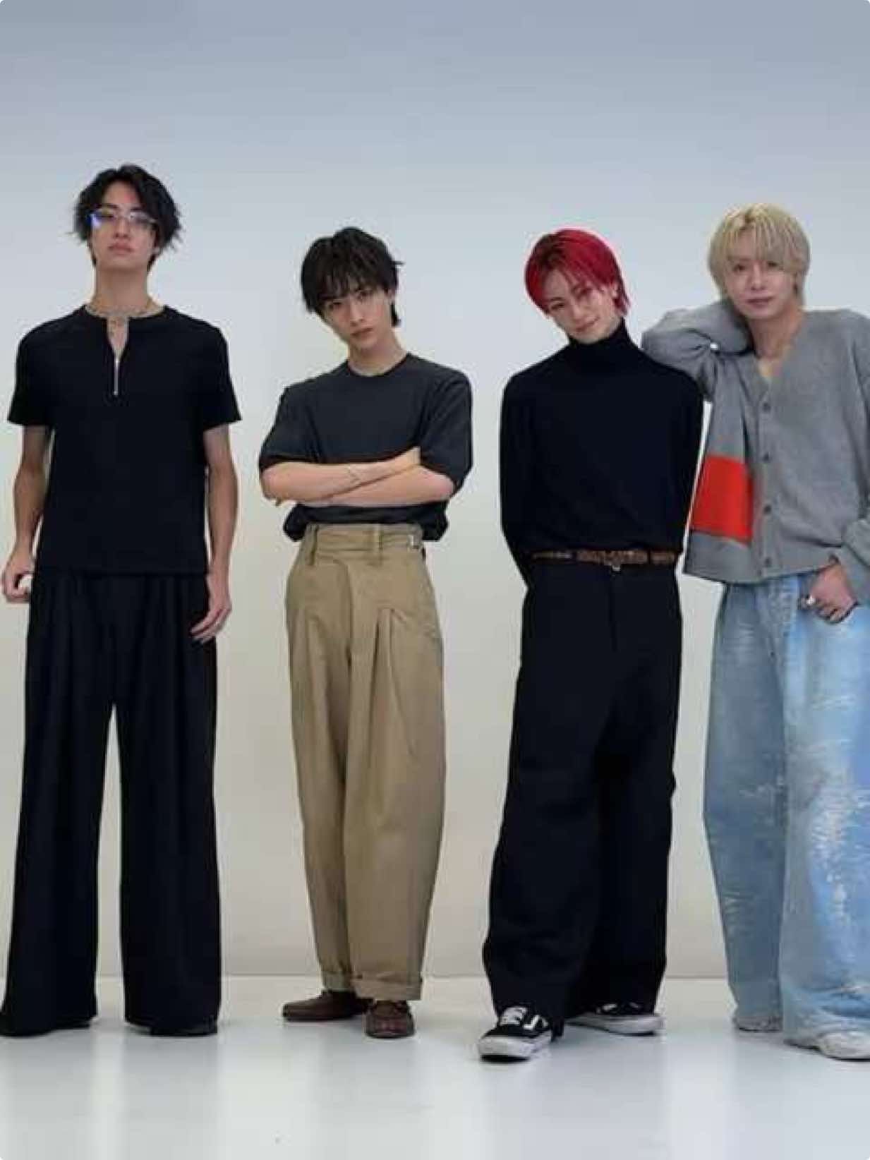 あなたはどのコーデが好みですか？ #龍宮城 #変身 #OSHIBAI  #オリジナル曲 #NewMusic @いたる @☺︎ Rei-Tok ☺︎ @いとけい。 @S @冨田侑暉 @はるく 